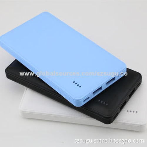 Factory OEM 10,000mAh power banks with two USB ports